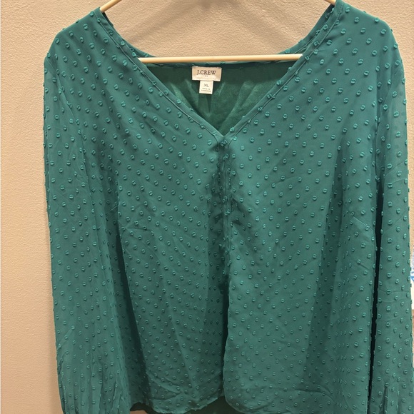 Jcrew Factory clip dot blouse - Picture 2 of 2